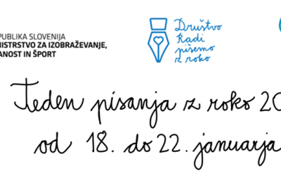 Teden pisanja z roko