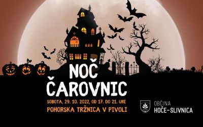 NOČ ČAROVNIC na Pohorski tržnici